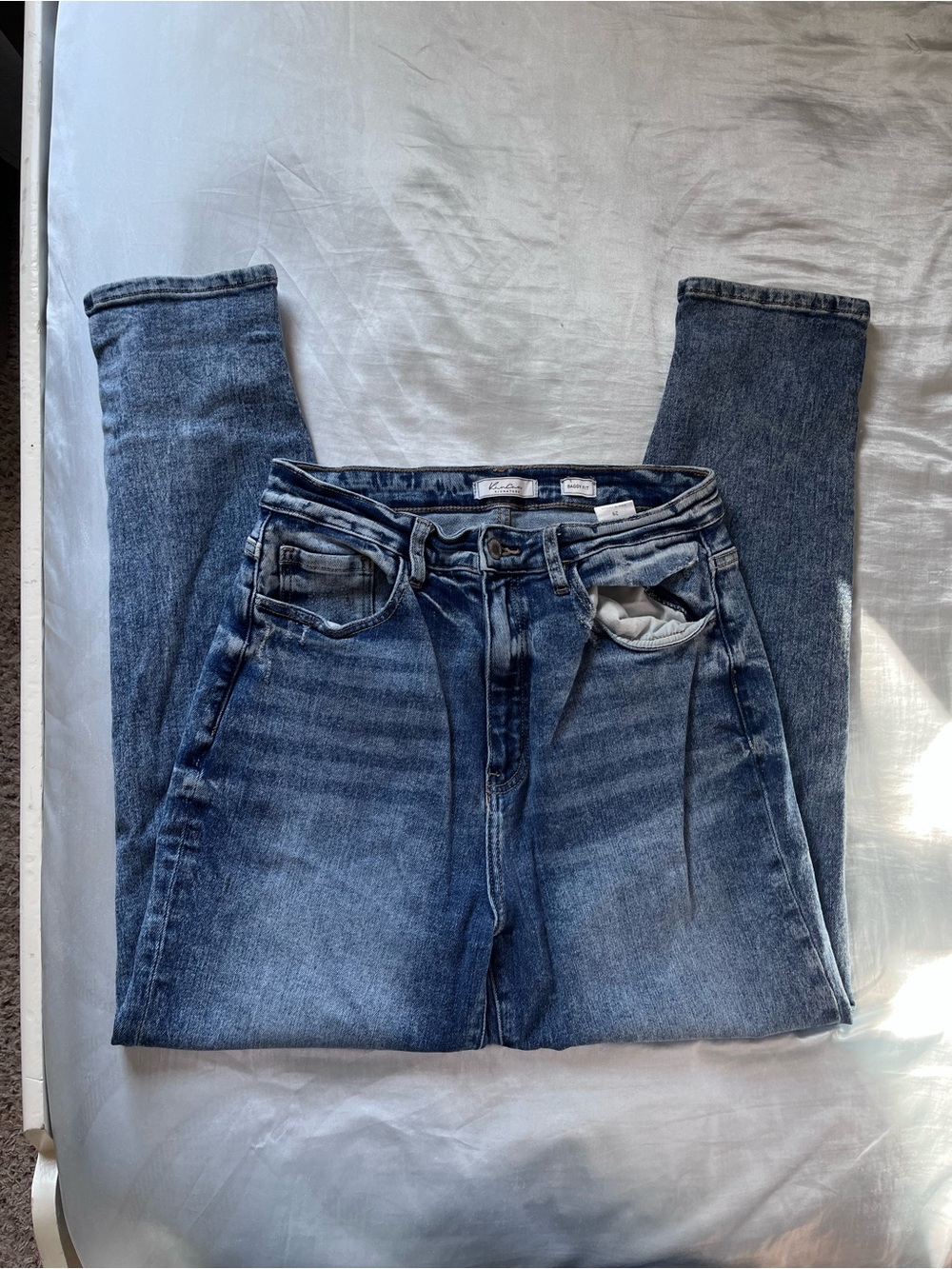 Classic High-Rise Blue Women’s Jeans